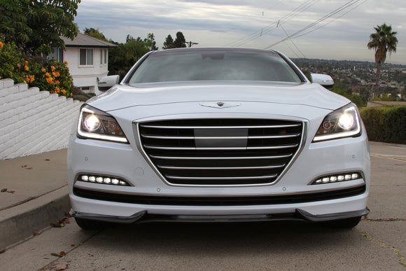 Genesis Sedan Legatia GT V1 Carbon Fiber Front Lip