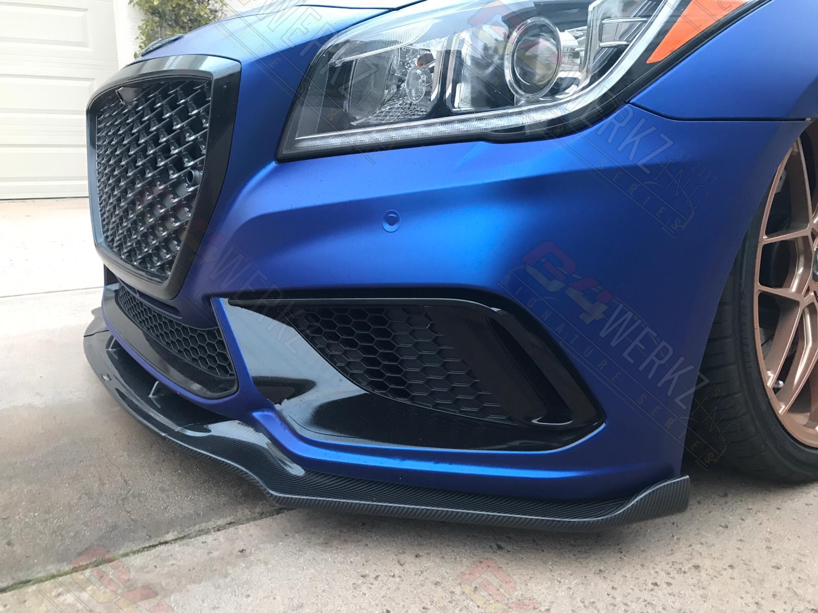 2018 Genesis G80sport Legatia VIPgt Front Lip Spoiler – G4werkz