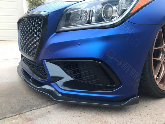 2018 Genesis G80sport Legatia VIPgt Front Lip Spoiler