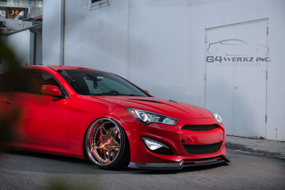 Genesis Coupe Legatia GT V2 front lip (BK2)