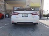2018+Toyota Camry TRD Style Rear Diffuser
