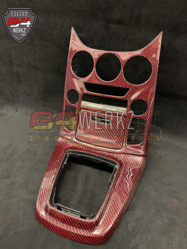 Genesis Coupe Carbon Fiber Center Dash Bezel – G4werkz
