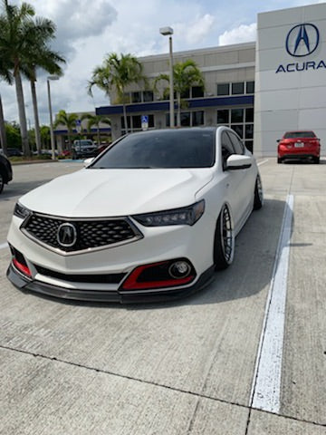 2018 + Acura TLX A-Spec "SpecV1" Front Lip
