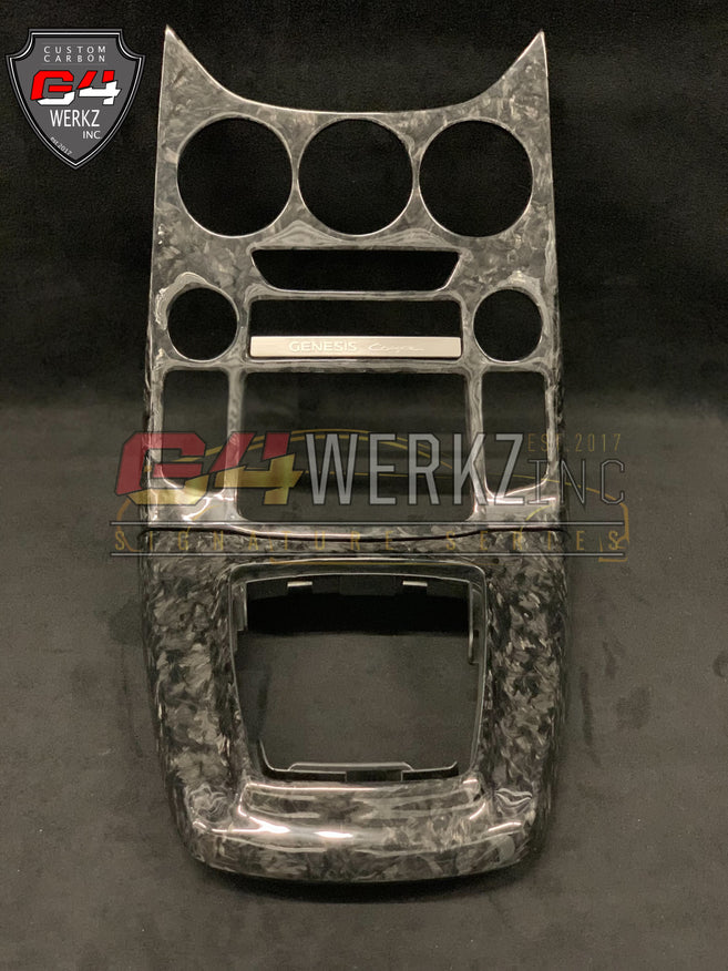 Genesis Coupe Carbon Fiber Center Dash Bezel – G4werkz